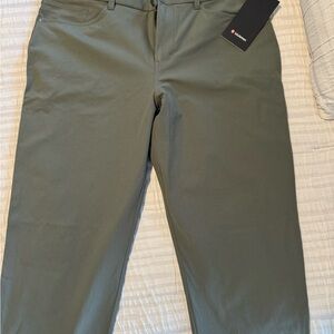 NWT Lululemon Mens ABC Warpstreme Pants 35x34